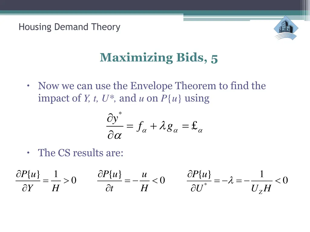 housing demand theory 29