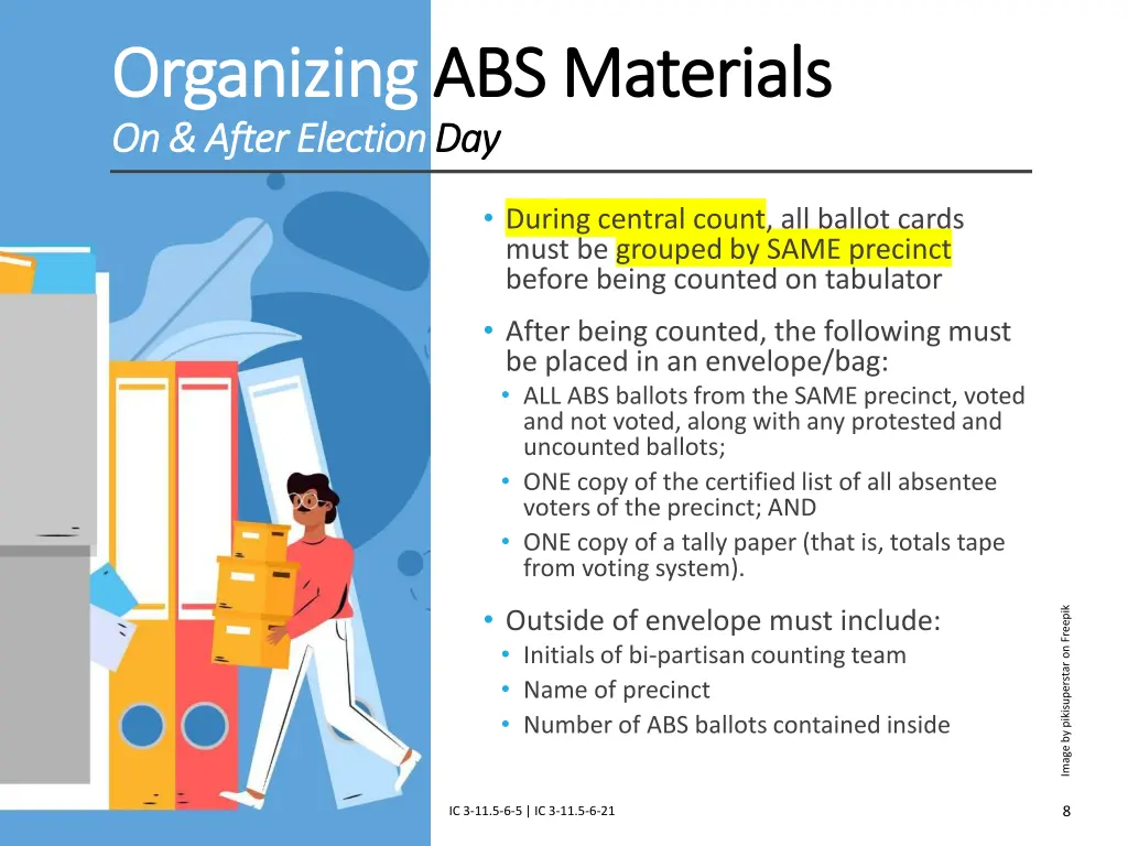 organizing organizing abs materials abs materials