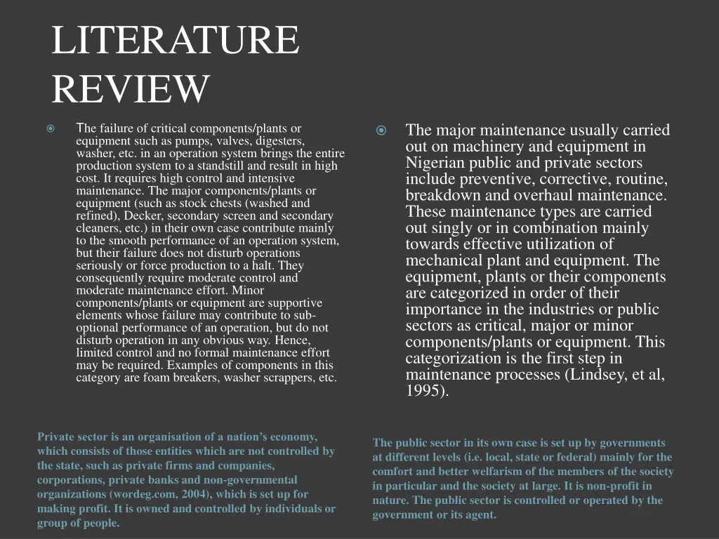 literature review