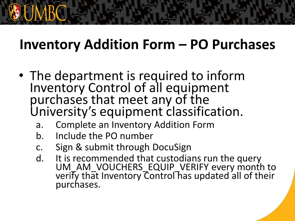 inventory addition form po purchases