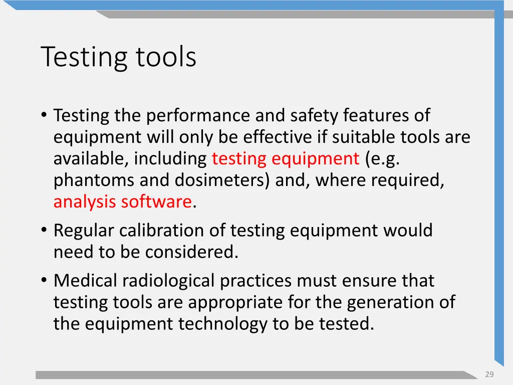 testing tools