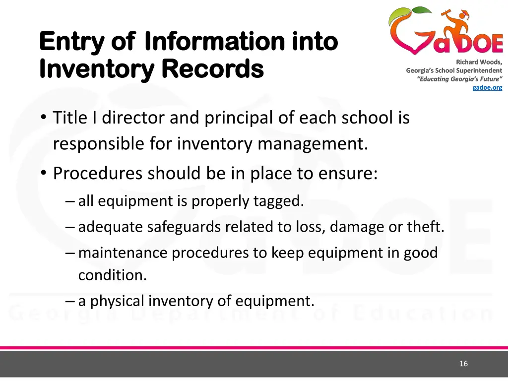 entry of information into entry of information