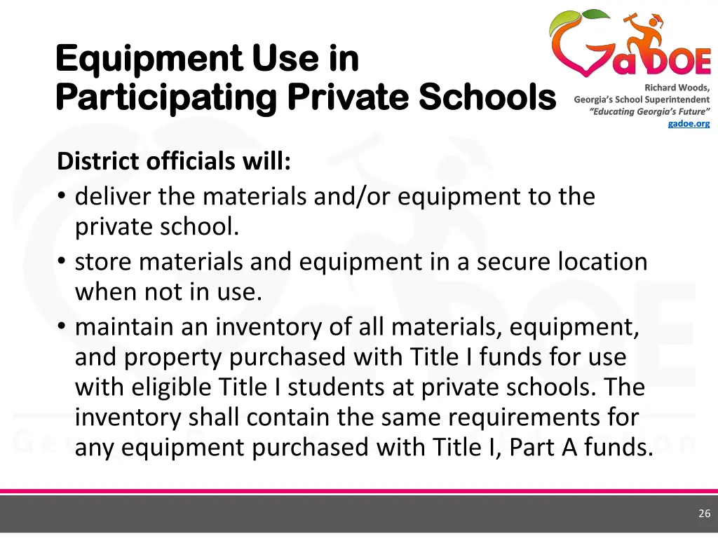 equipment use equipment use in participating