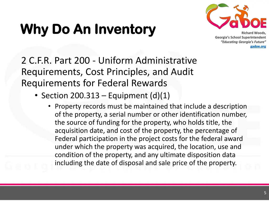 why do an inventory why do an inventory