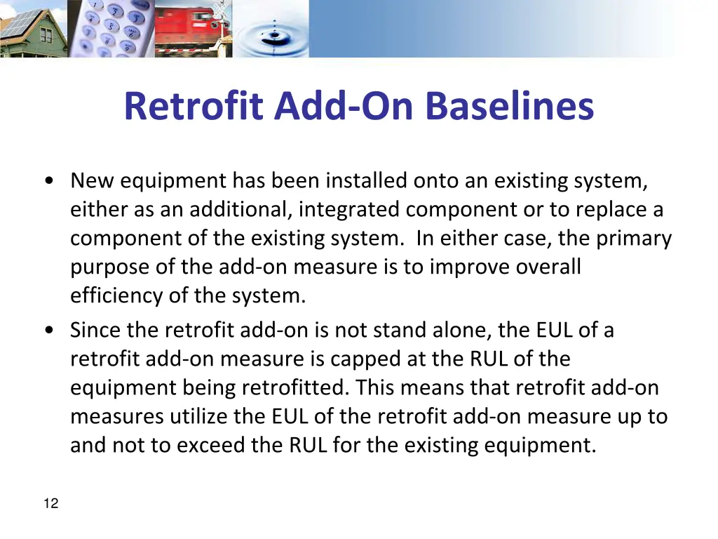 retrofit add on baselines