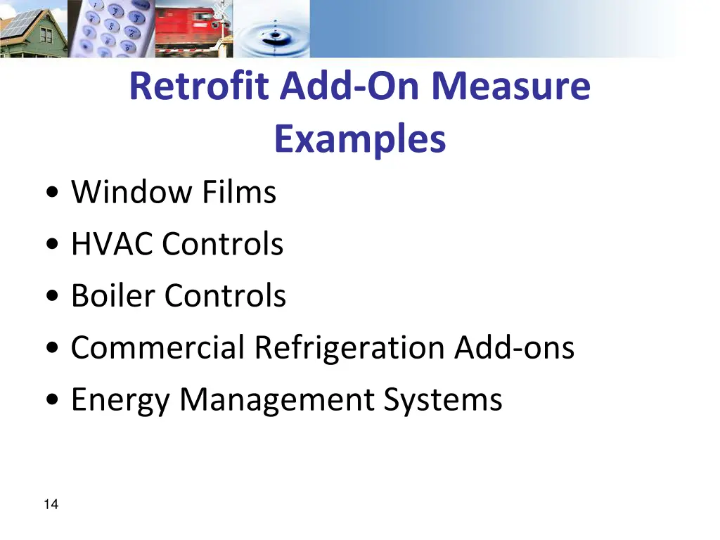 retrofit add on measure examples window films