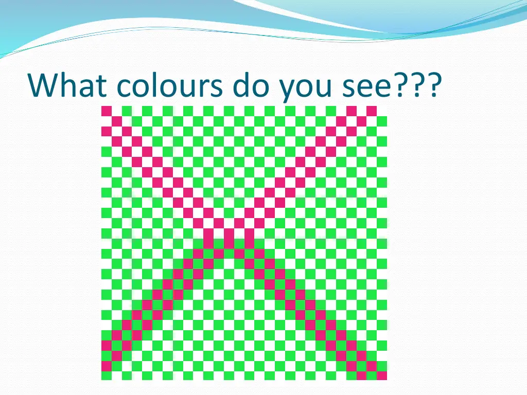 what colours do you see