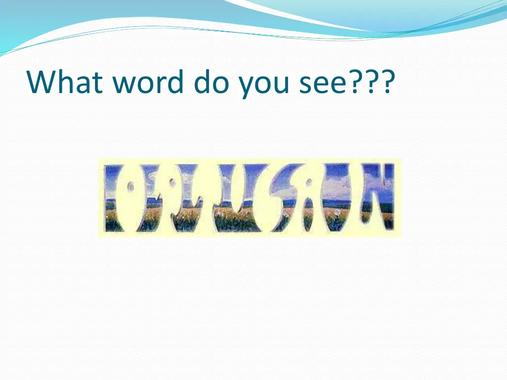 what word do you see