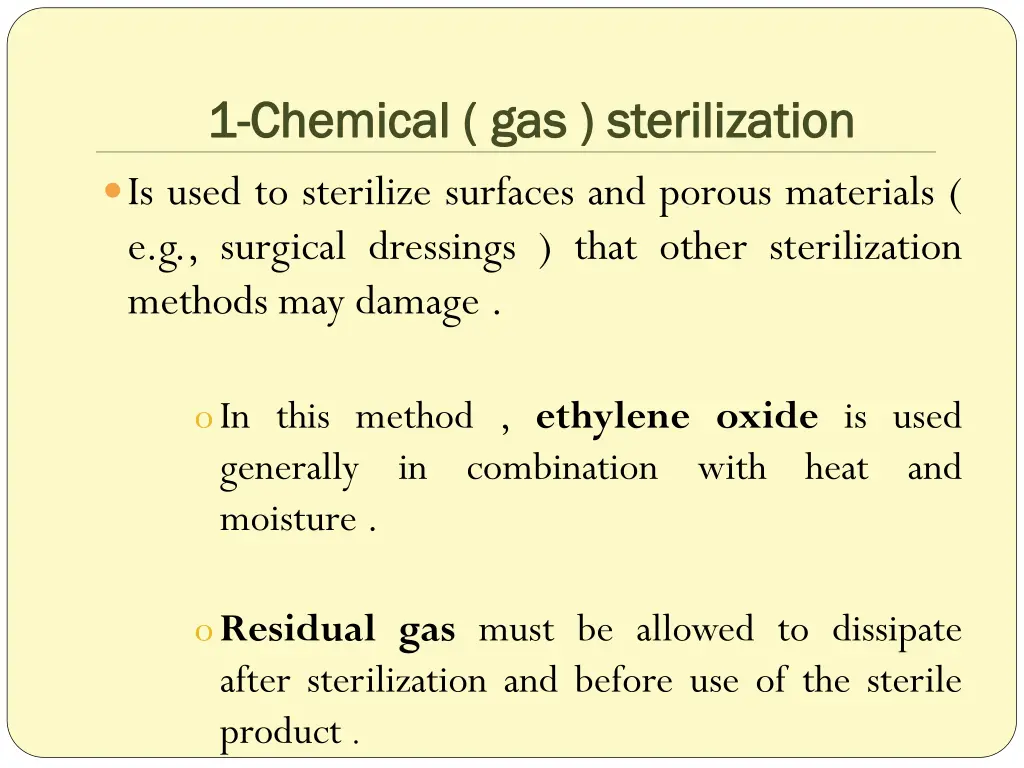 1 1 chemical gas sterilization chemical