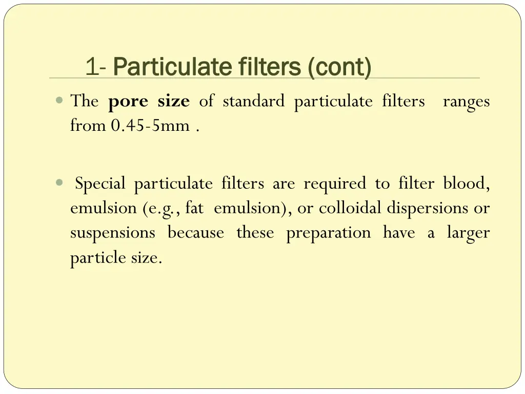 1 particulate filters particulate filters cont