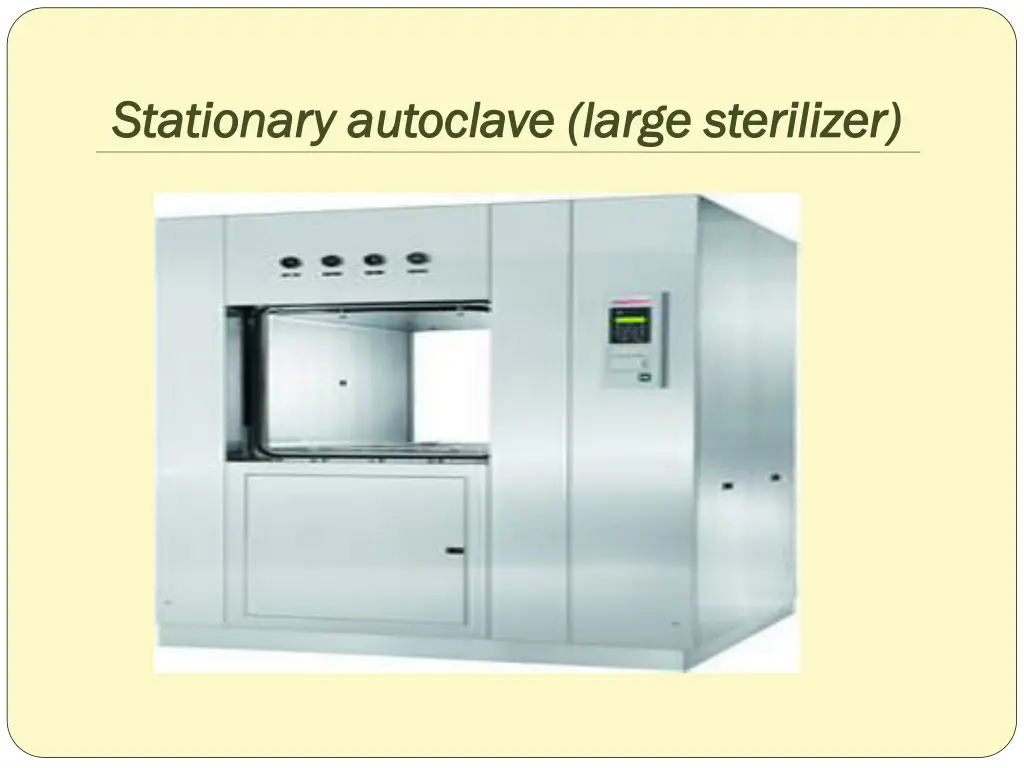 stationary autoclave large sterilizer stationary