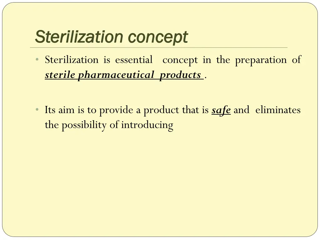 sterilization concept sterilization concept