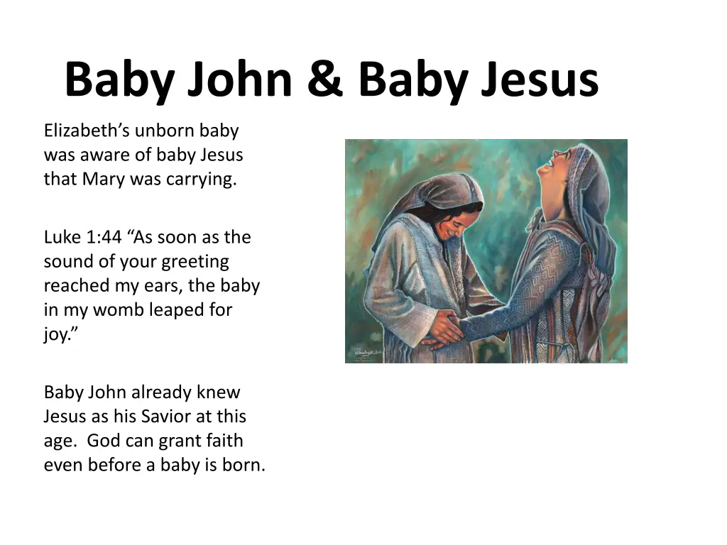 baby john baby jesus