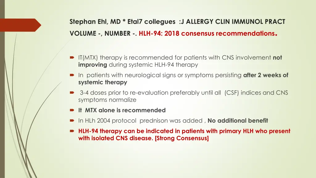 stephan ehl md etal7 collegues j allergy clin