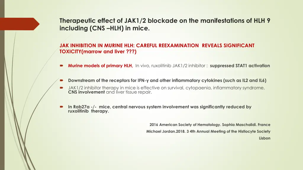 therapeutic effect of jak1 2 blockade