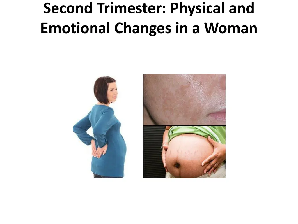 second trimester physical and emotional changes