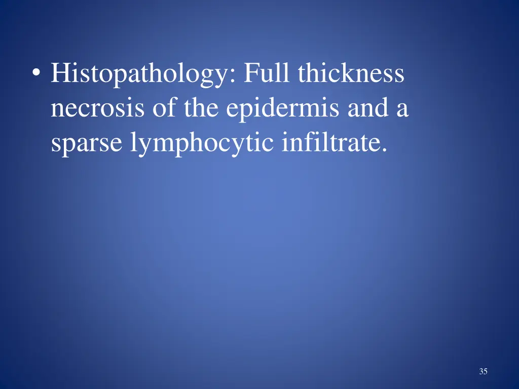 histopathology full thickness necrosis