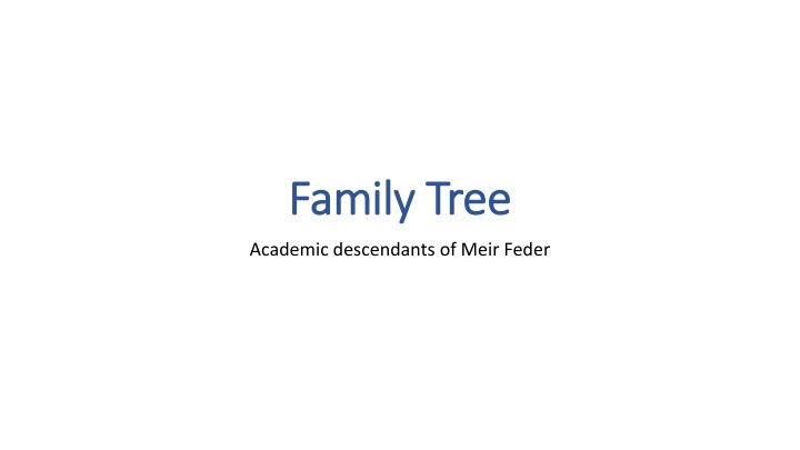 family tree family tree