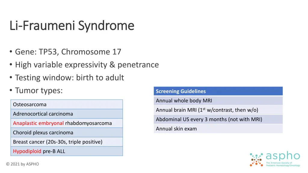 li li fraumeni syndrome fraumeni syndrome