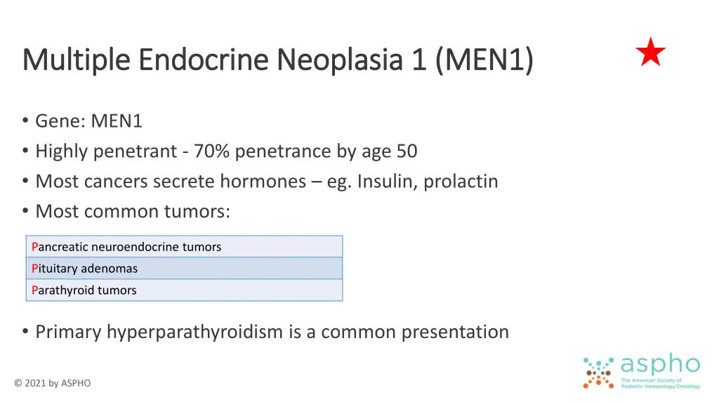 multiple endocrine neoplasia 1 men1 multiple