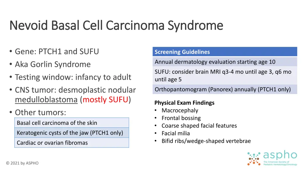 nevoid basal cell carcinoma syndrome nevoid basal