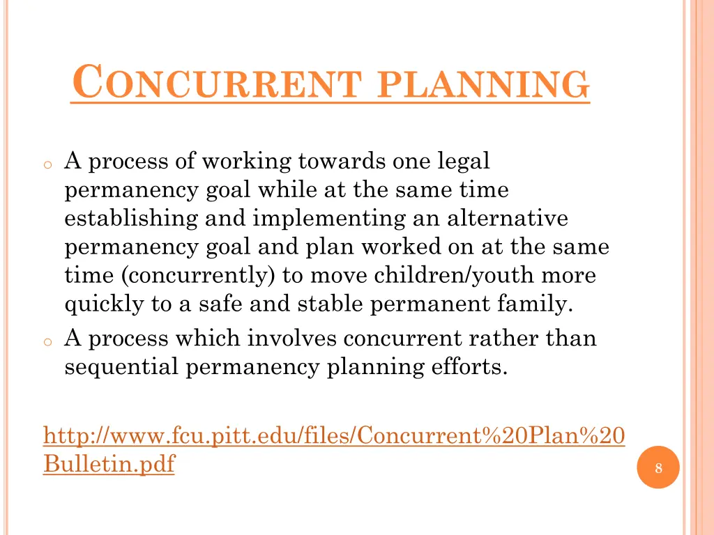 c oncurrent planning