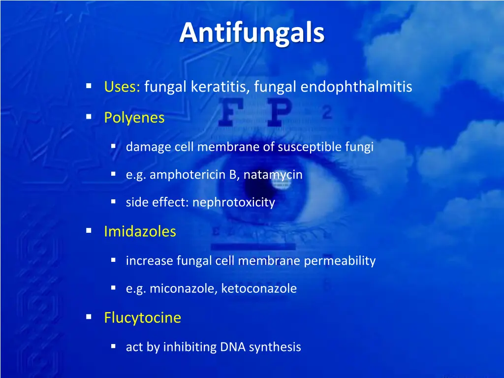 antifungals