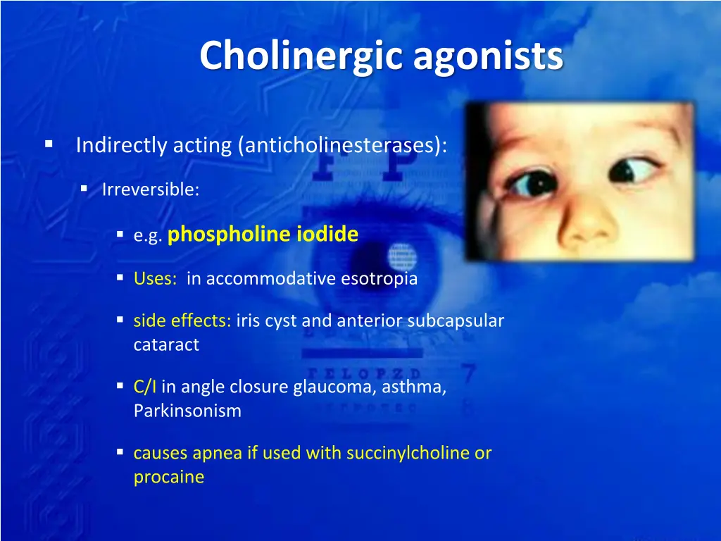 cholinergic agonists 2