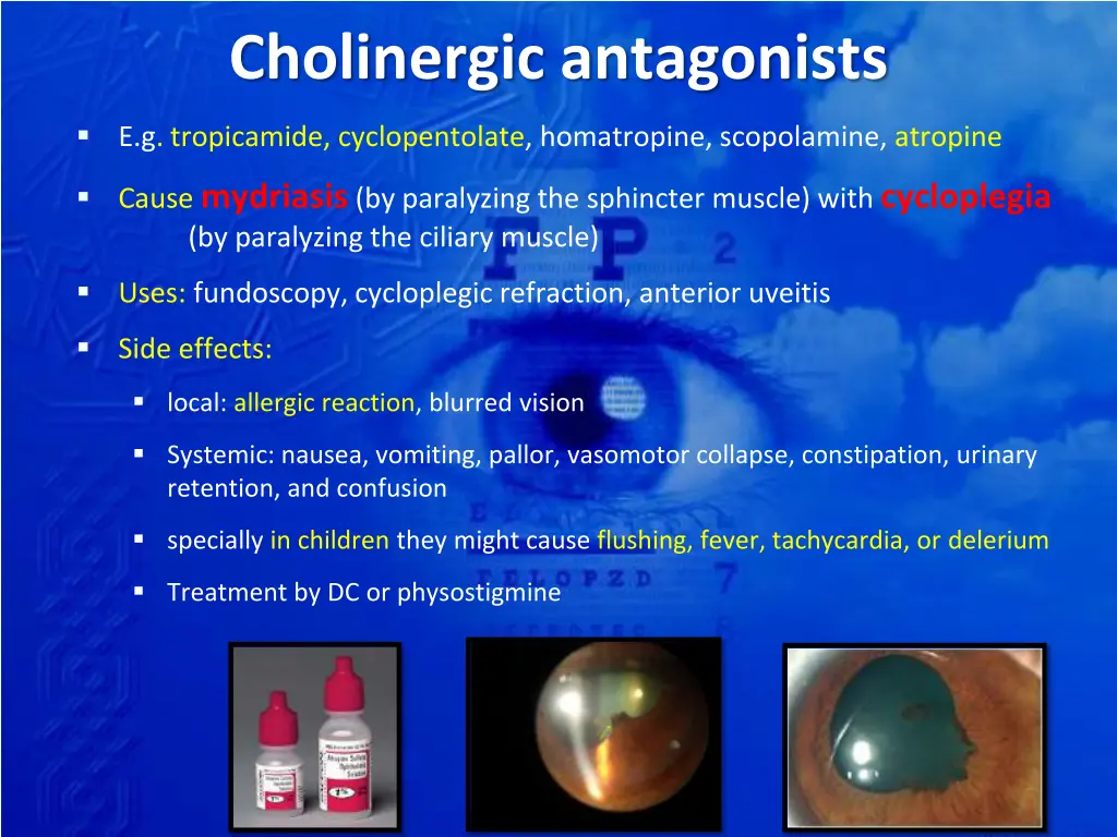 cholinergic antagonists