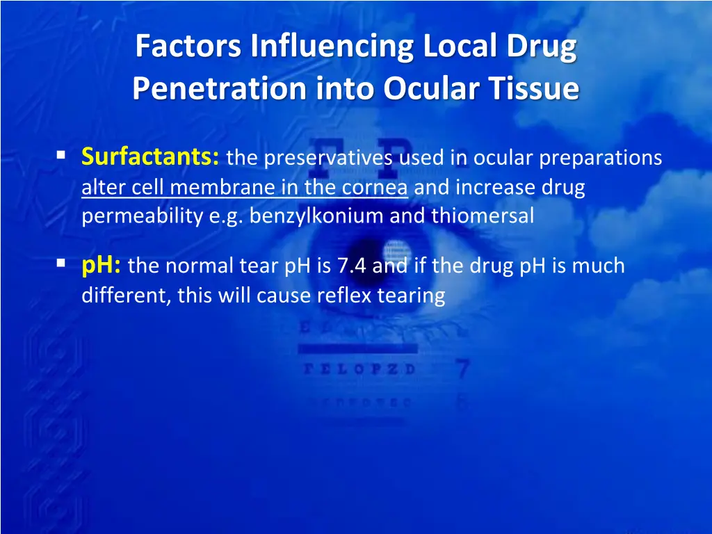 factors influencing local drug penetration into 1