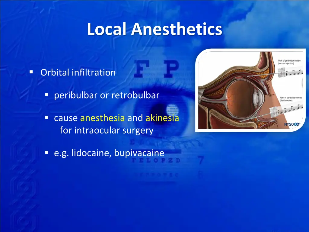 local anesthetics 1