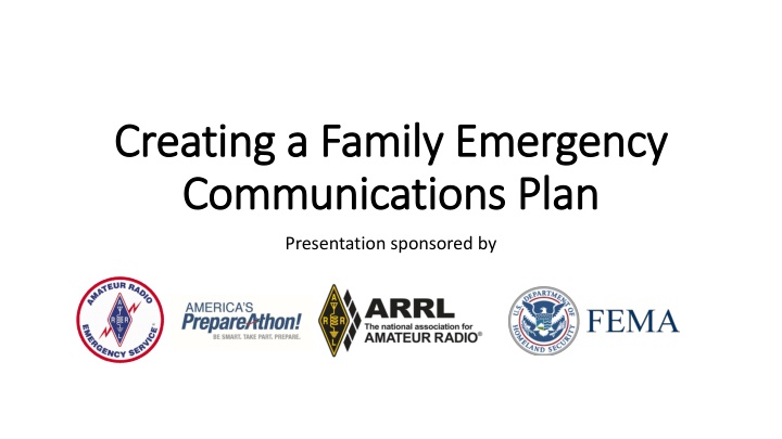 creating a family emergency creating a family