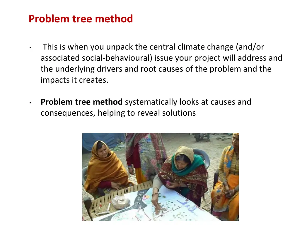 problem tree method