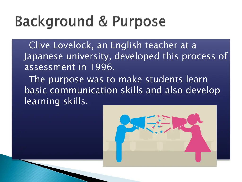 clive lovelock an english teacher at a japanese
