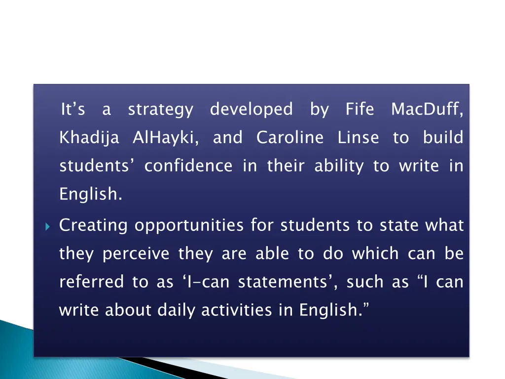 it s khadija alhayki and caroline linse to build