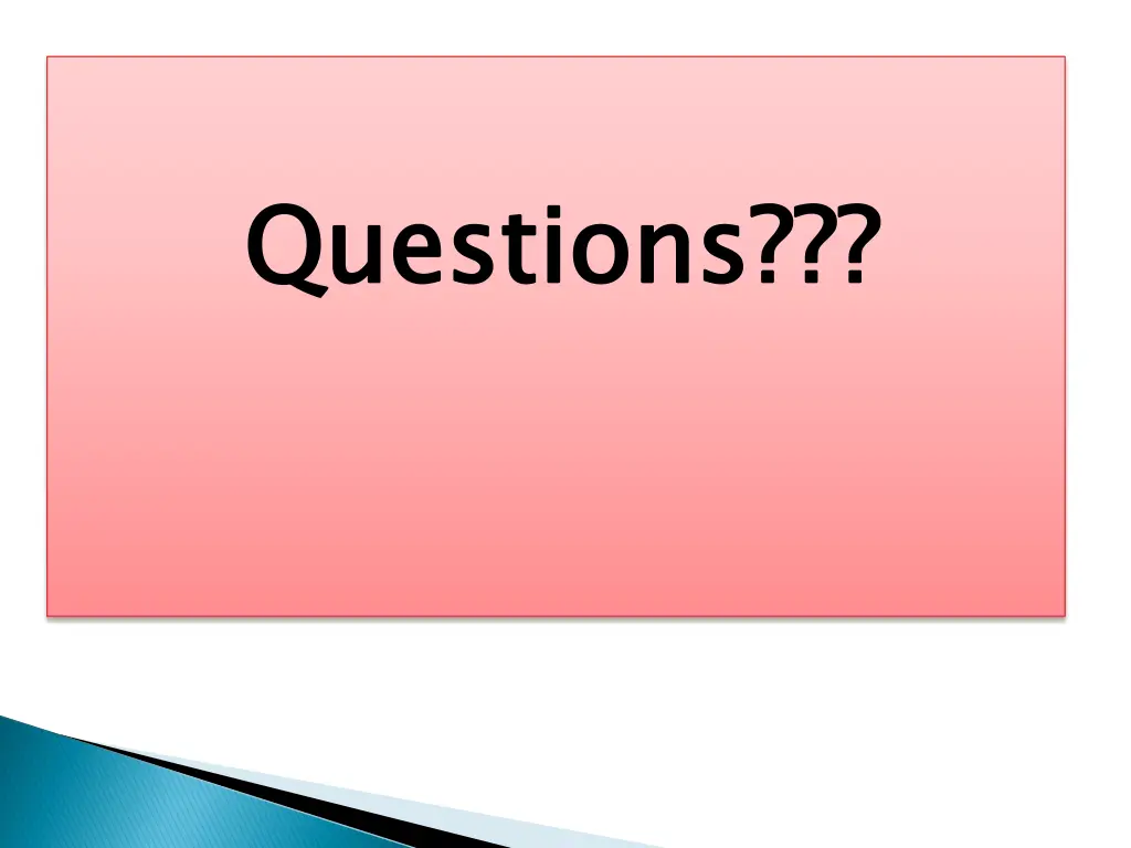 questions