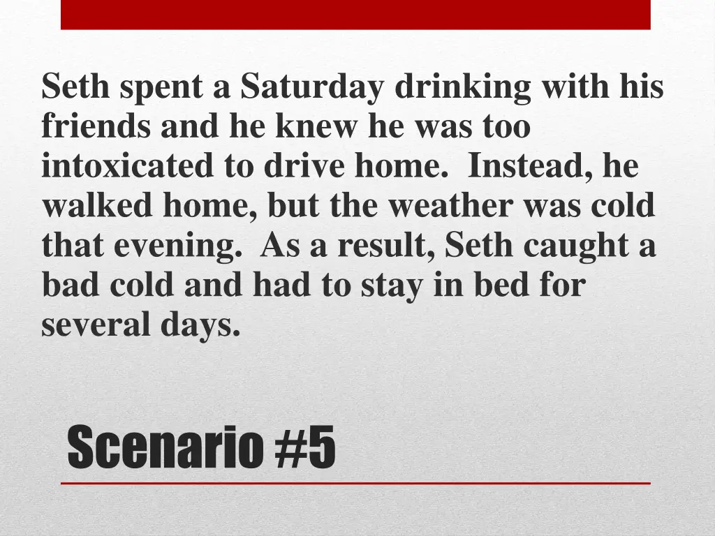 seth spent a saturday drinking with his friends