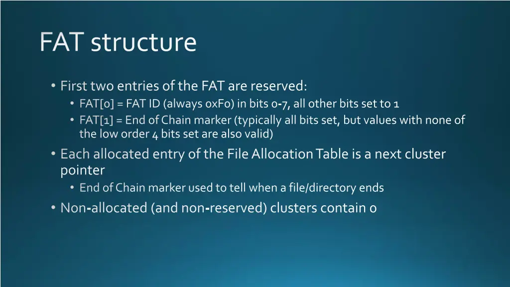 fat structure