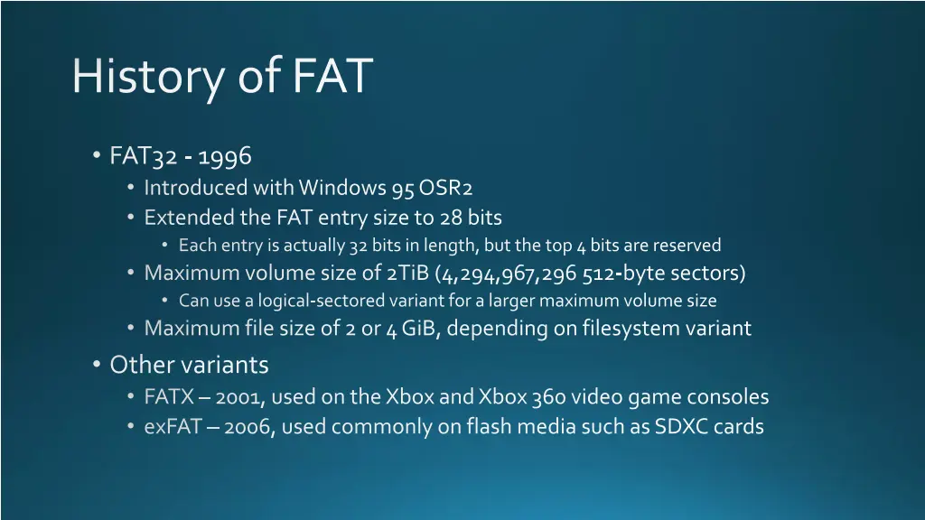 history of fat 2