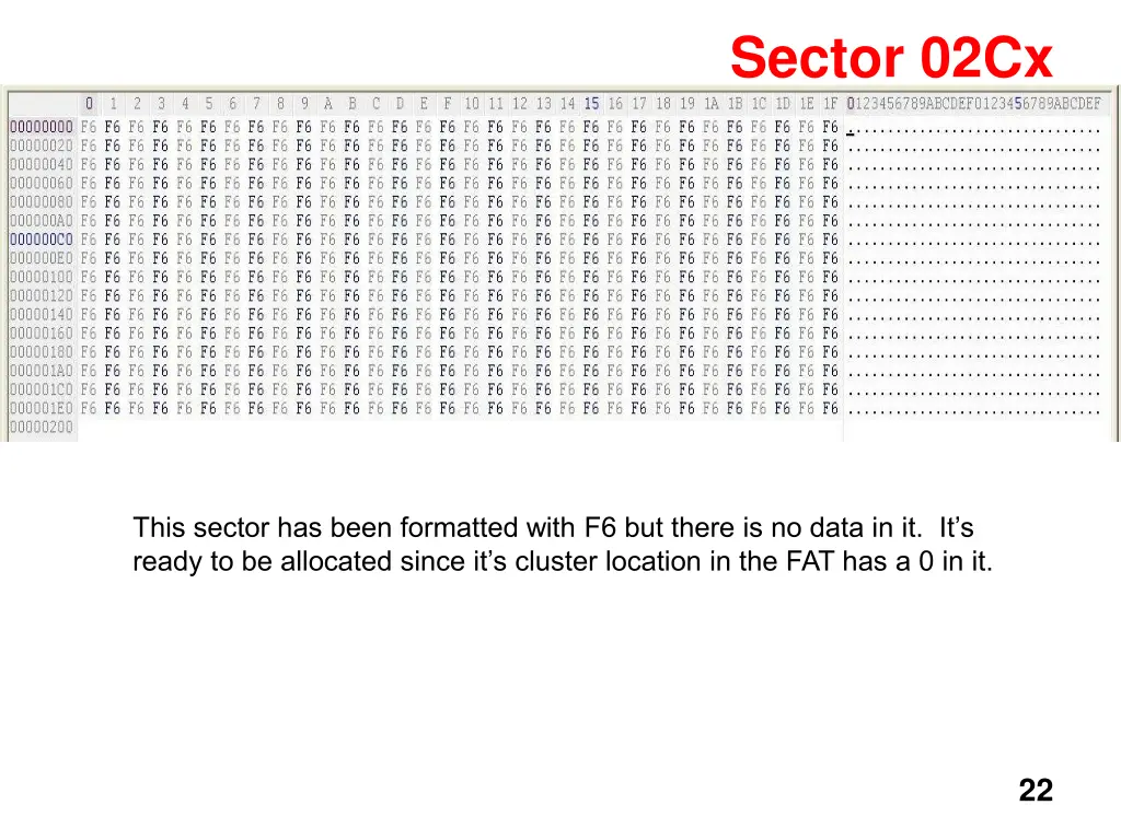 sector 02cx