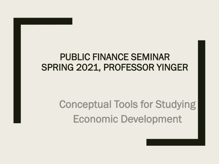 public finance seminar public finance seminar