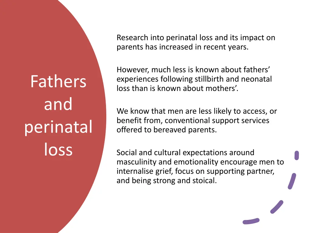 research into perinatal loss and its impact