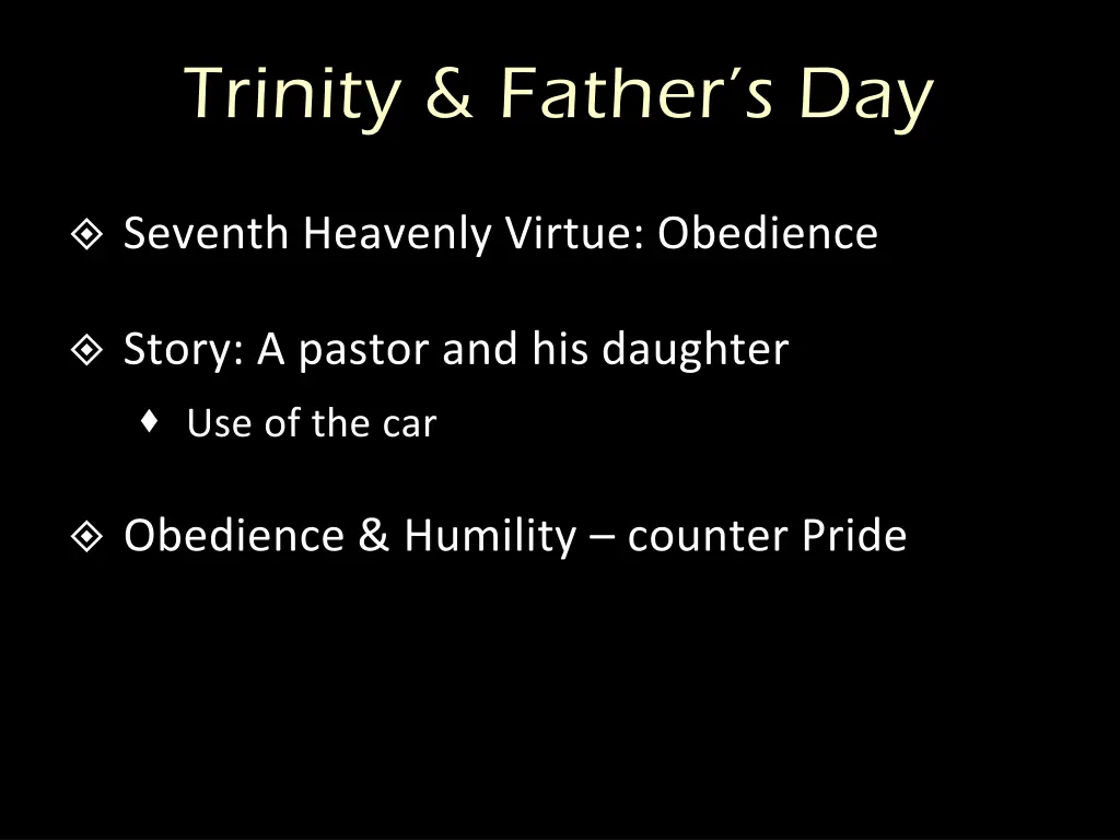 trinity father s day