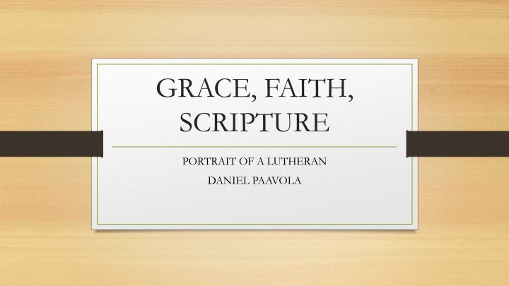 grace faith scripture