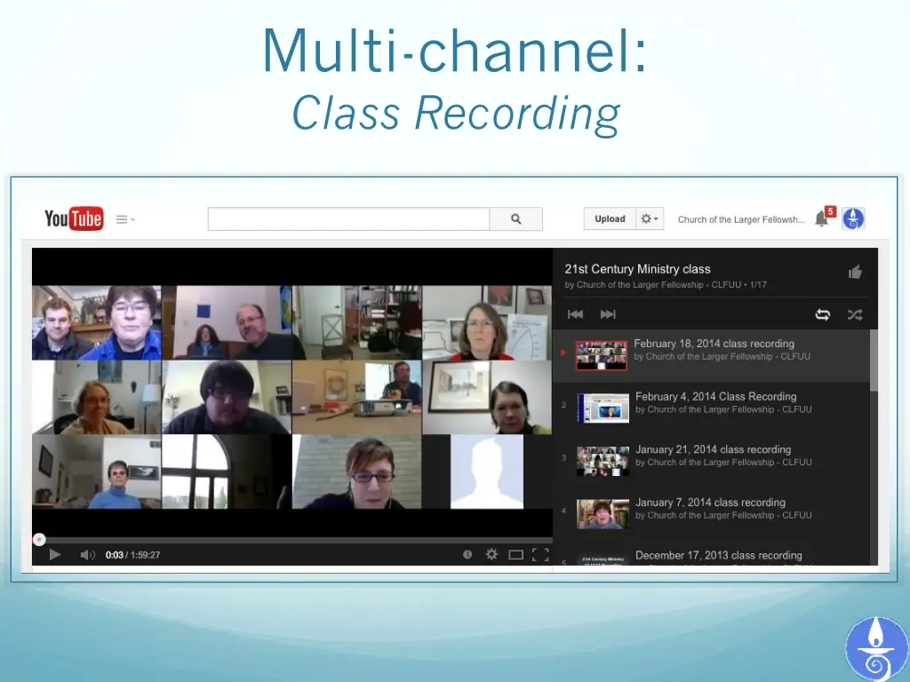 multi channel class recording