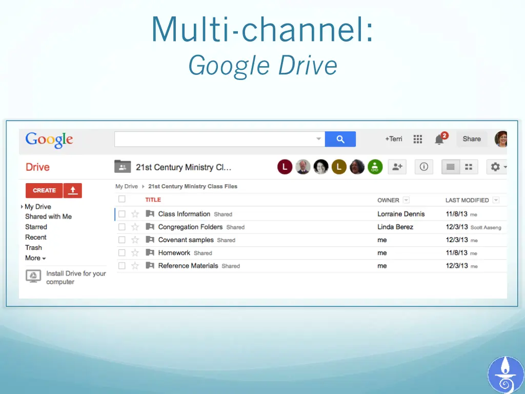 multi channel google drive