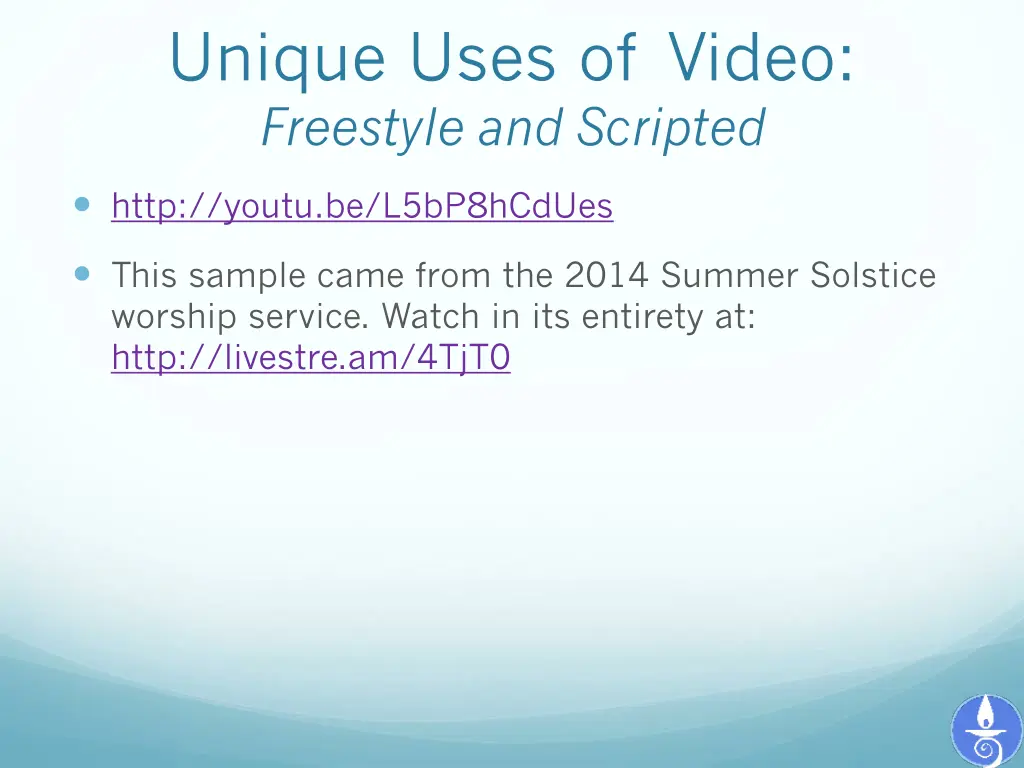 unique uses of video freestyle and scripted