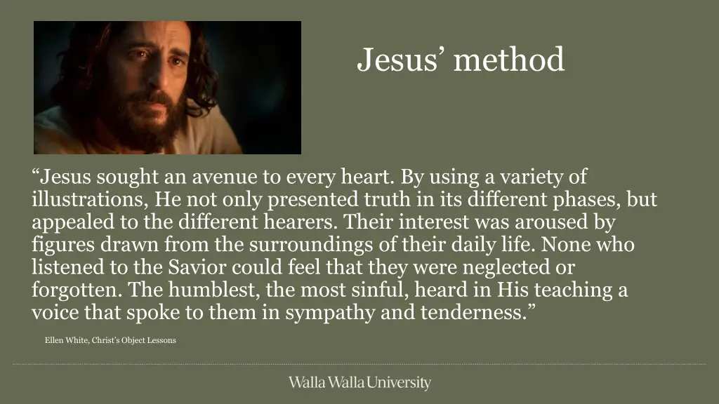 jesus method