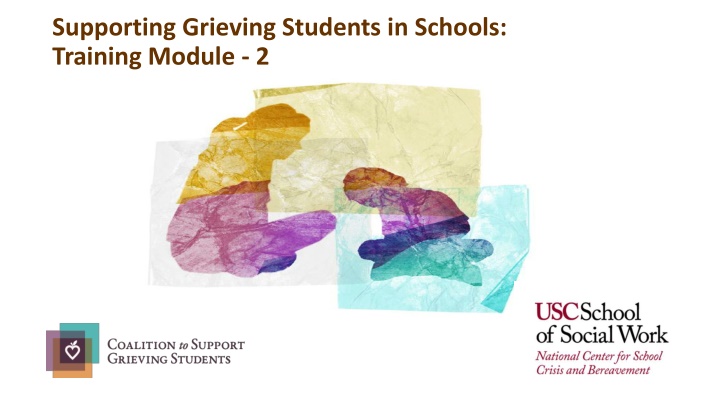 supporting grieving students in schools training