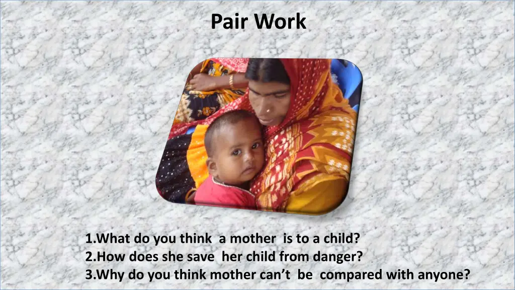 pair work